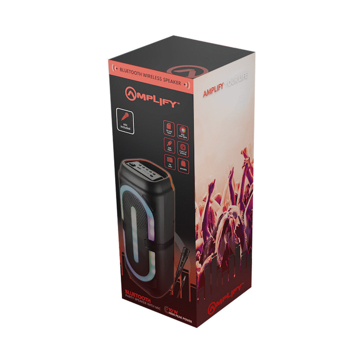 Amplify BT Party Speaker with Mic