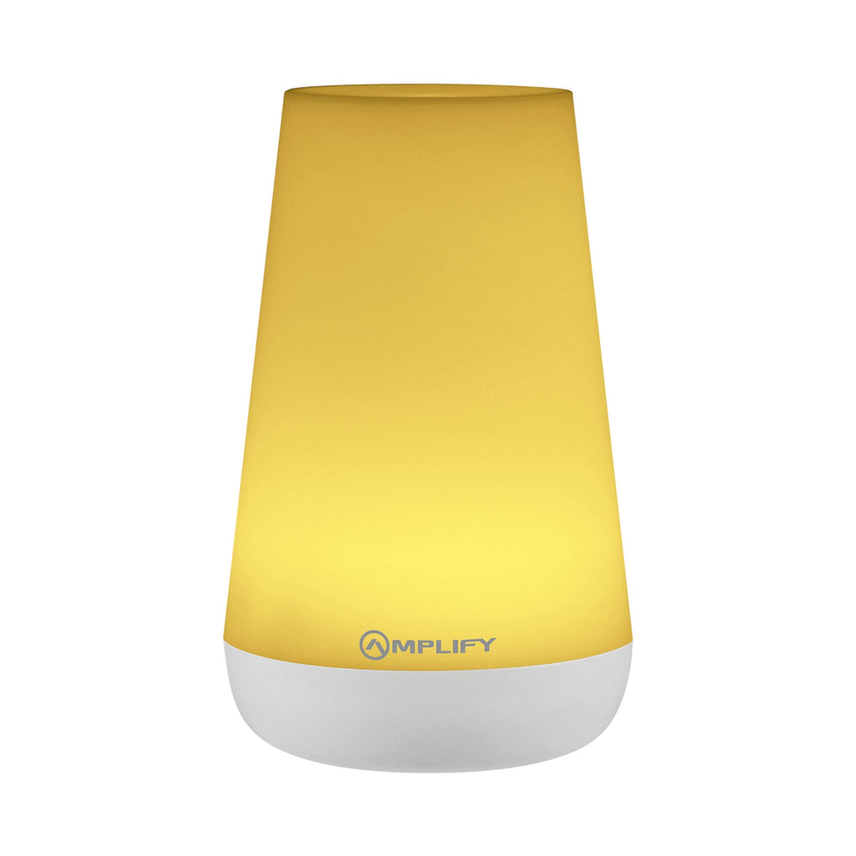 Amplify Glow Series LED Desk Lamp with 3 Lighting Modes - White