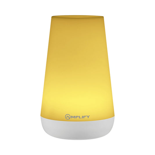 Amplify Glow Series LED Desk Lamp with 3 Lighting Modes - White