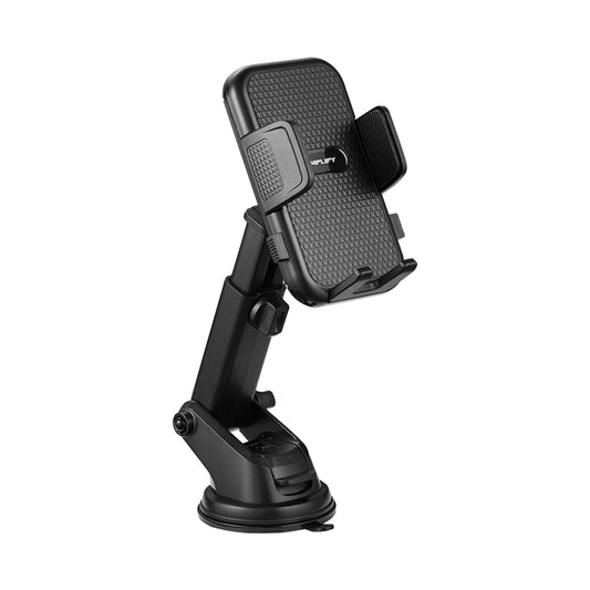 Amplify Anchor Series Extendable Car Dash Mount Phone Holder - Black