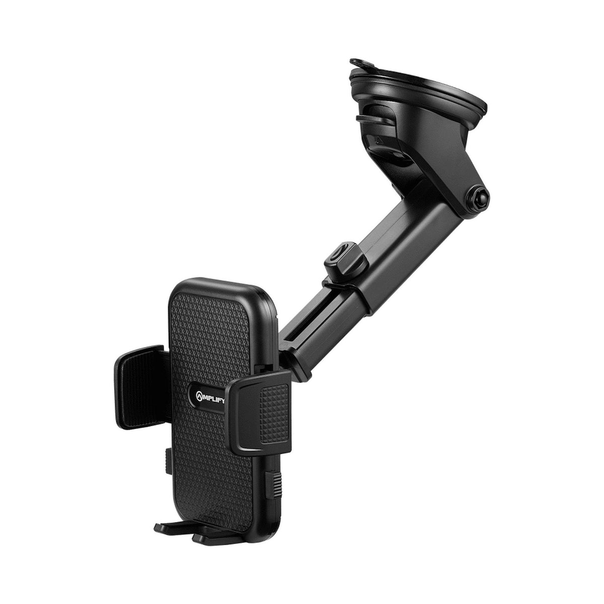 Amplify Anchor Series Extendable Car Dash Mount Phone Holder - Black