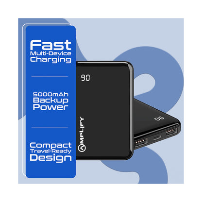 Amplify Spark 2 Series 5000 mAh Power Bank - Black