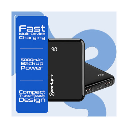 Amplify Spark 2 Series 5000 mAh Power Bank - Black