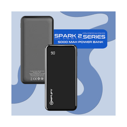 Amplify Spark 2 Series 20 000 mAh Power Bank - Black