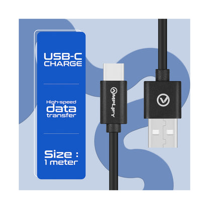 Amplify on the Fly USB to Type-C Cable 1m
