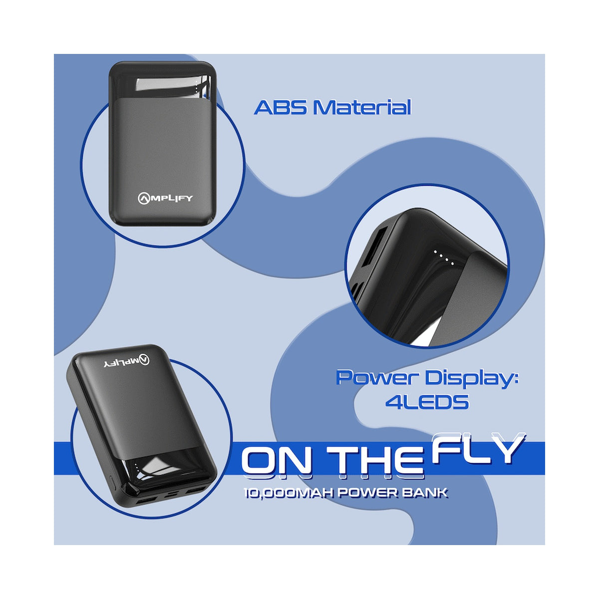 Amplify On The Fly 10,000mAh Power Bank