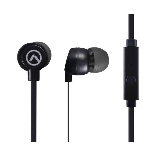 Amplify Vibe Series Earphones with Mic - Black and Grey