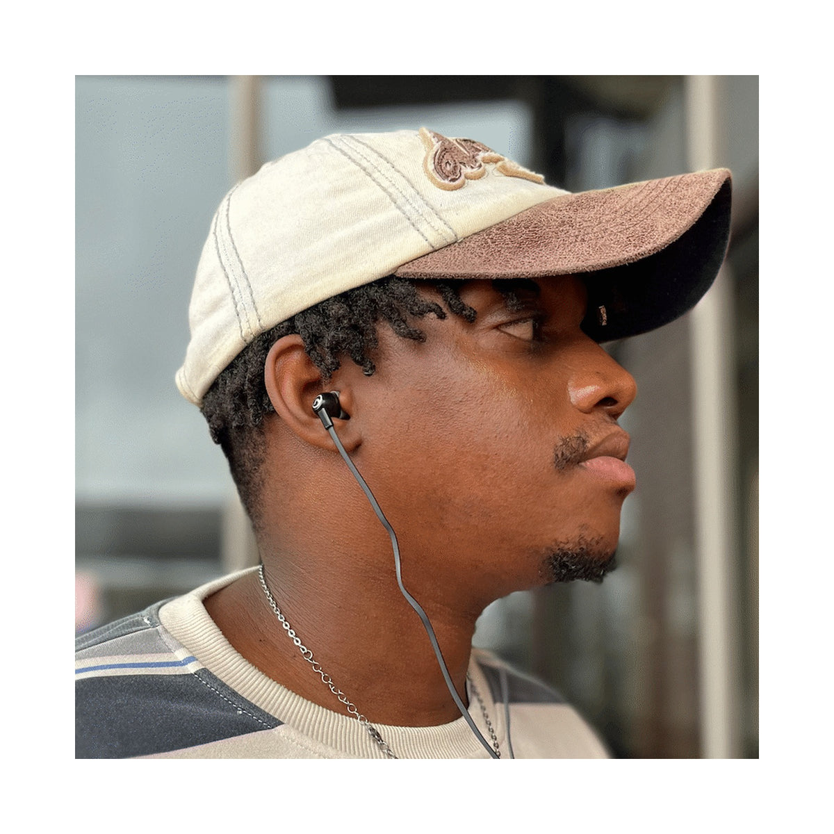 Amplify Vibe Series Earphones with Mic - Black and Grey