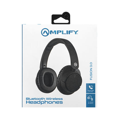 Amplify Fusion Series V3.0 Bluetooth Headphones - Black