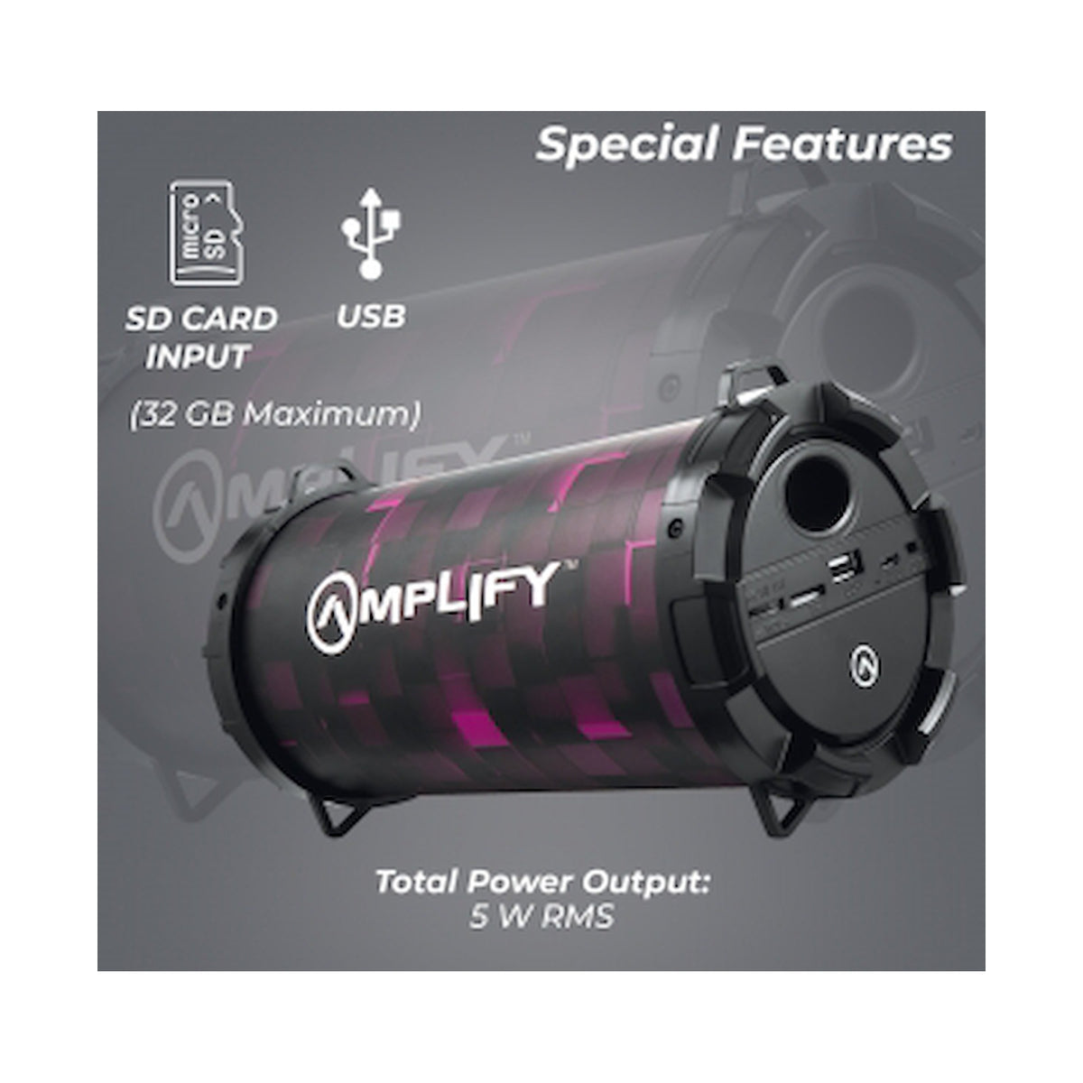 Amplify Cadence series speaker - Girls design