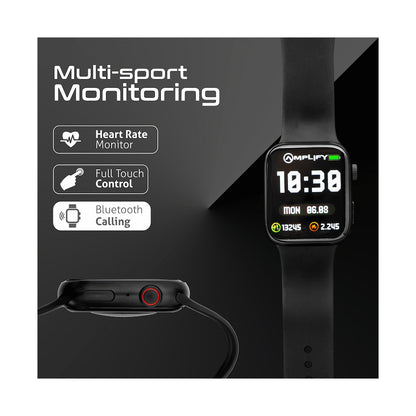 Amplify Challenge Series Square Smartwatch - Black