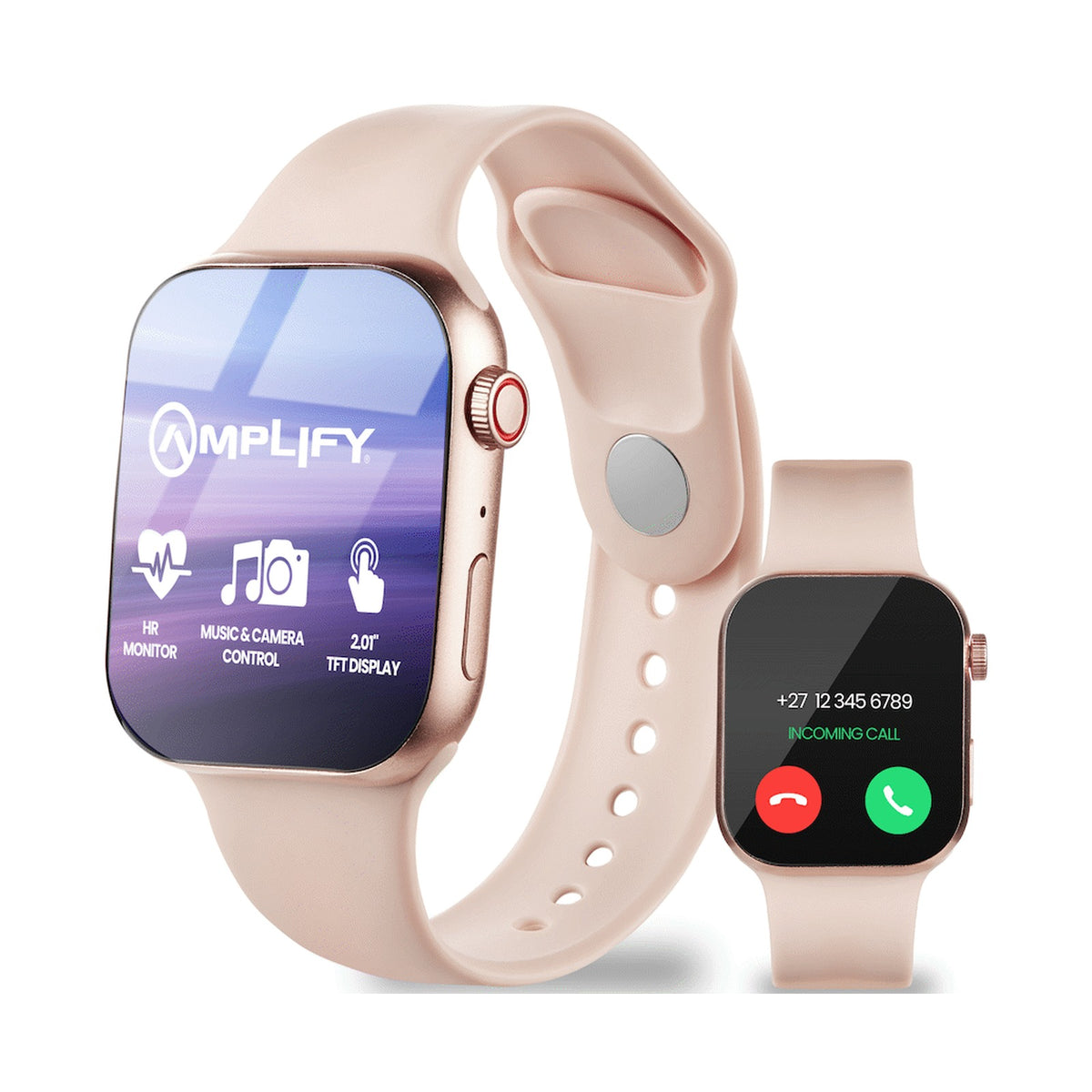 Amplify Challenge Series Square Smartwatch - Gold