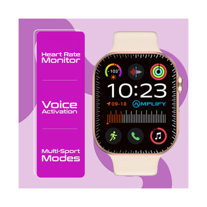 Amplify Challenge Series Square Smartwatch - Gold