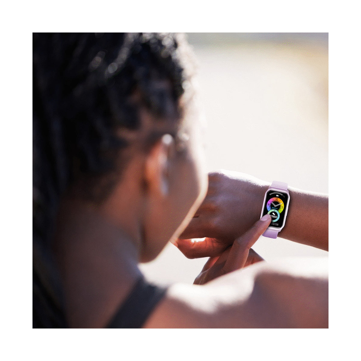 Amplify Lyra Series Smartwatch - Purple