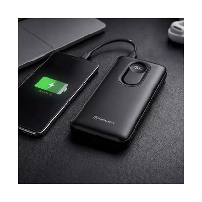Amplify Spark Series 10000mAh Power Bank - Black