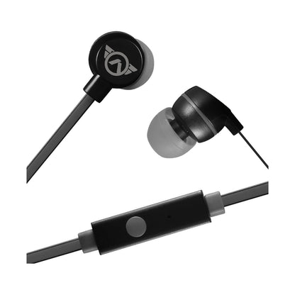 Amplify Sport Quick Series Earbuds with Mic - Black/Grey