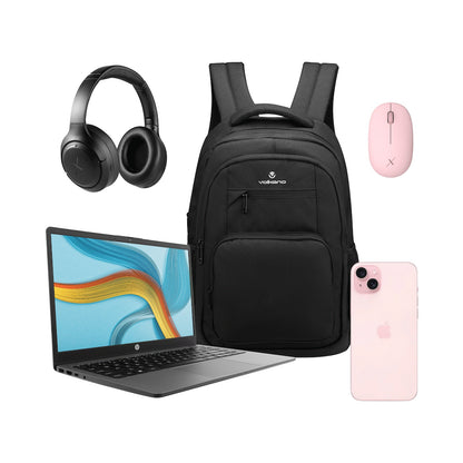 MTP03HX/A iPhone 15 128GB | HP 245 G10 14 inch 8GB/256GB Win11 - Bag+Mouse+Headphone