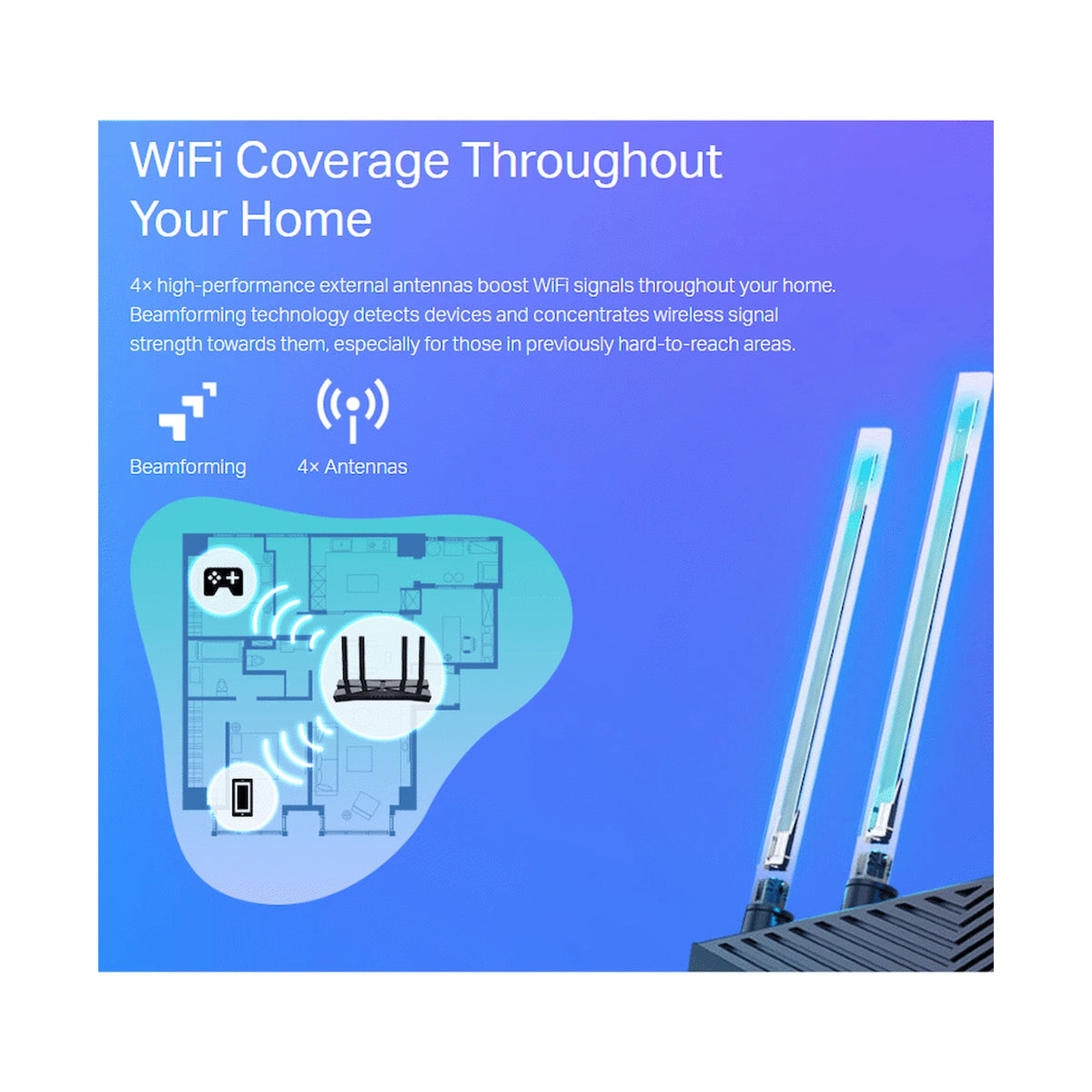 TP-Link Archer AX23 AX1800 Dual-Band Wi-Fi 6 Router