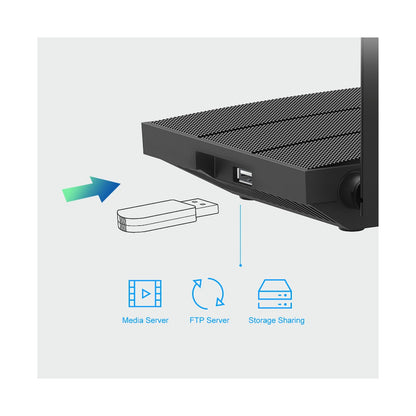 TP-Link Archer C6U AC1200 MU-MIMO Wi-Fi Router