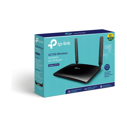 TP-Link Archer MR200 AC750 Wireless Dual Band 4G LTE Router