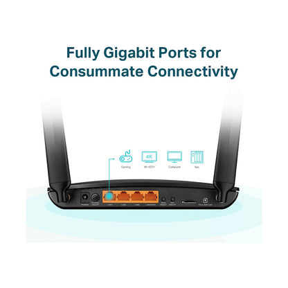 TP-Link Archer MR600 AC1200 4G LTE Cat6 Gigabit Router