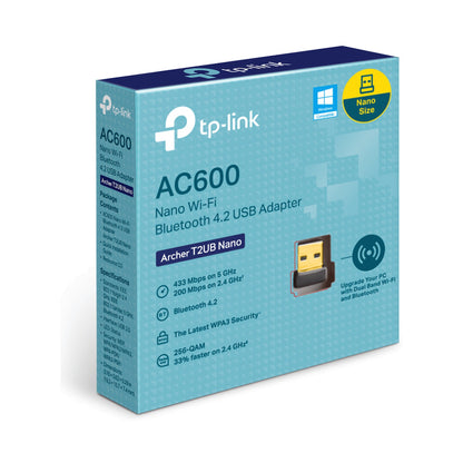 TP-Link Archer T2UB Nano AC600 Nano Bluetooth Wireless USB Adapter
