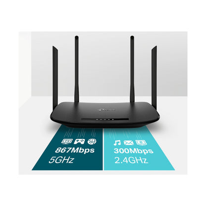 TP-Link Archer VR300 AC1200 Wi-Fi VDSL/ADSL Modem Router