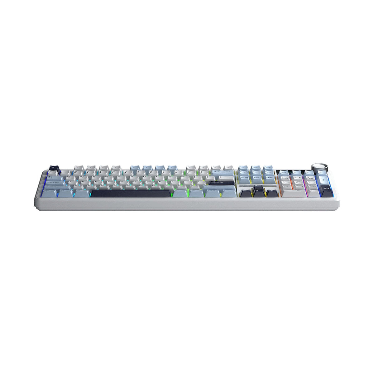 Aula Mechanical Gasket LCD Full Keyboard Multimode - Black/Grey