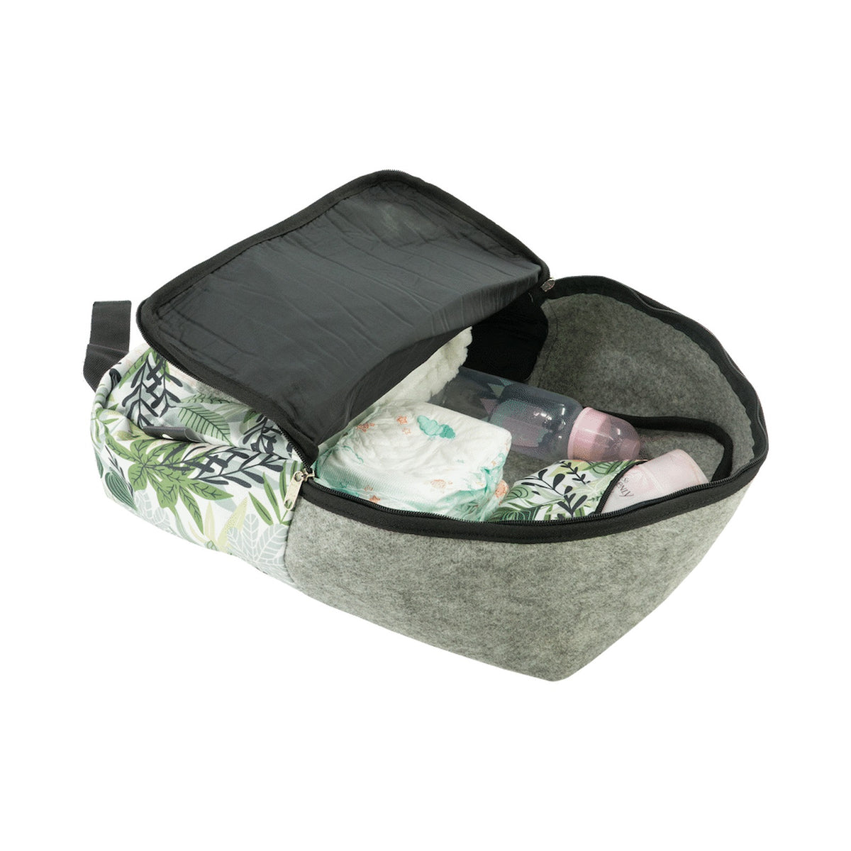 Totes Babe Jungle Diaper Backpack - Green