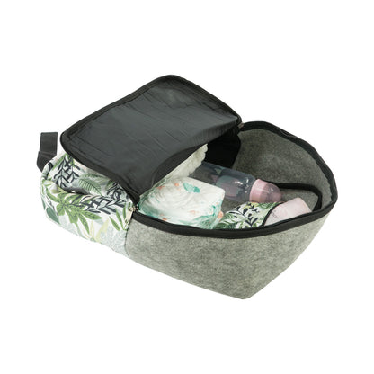 Totes Babe Jungle Diaper Backpack - Green