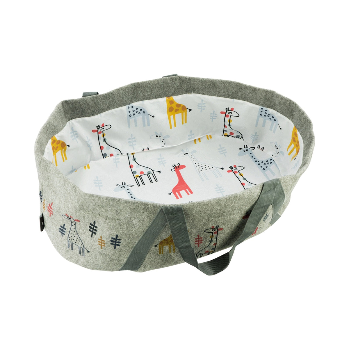 Totes Babe Giraffe Baby Carrier - Grey