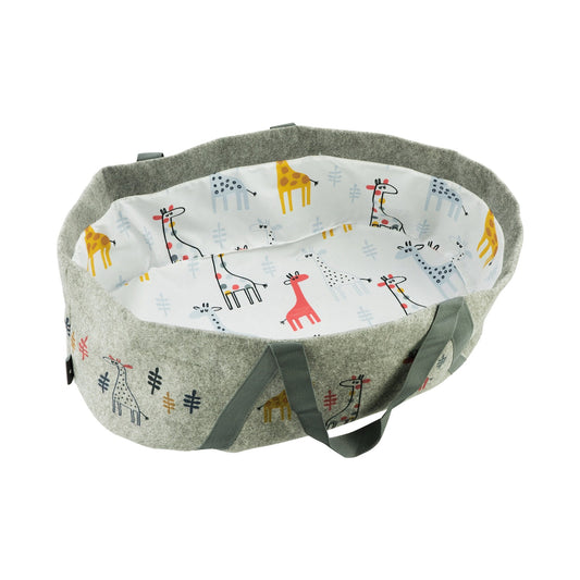 Totes Babe Giraffe Baby Carrier - Grey