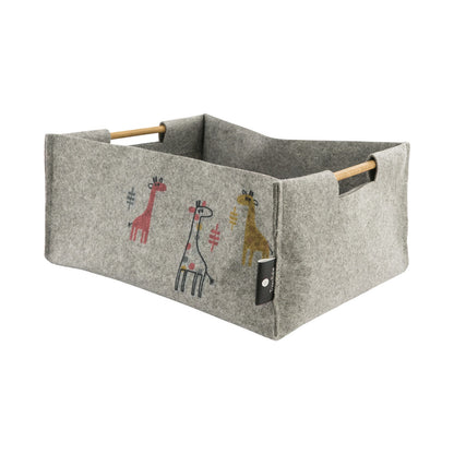 Totes Babe Giraffe Nursery Caddy Grey