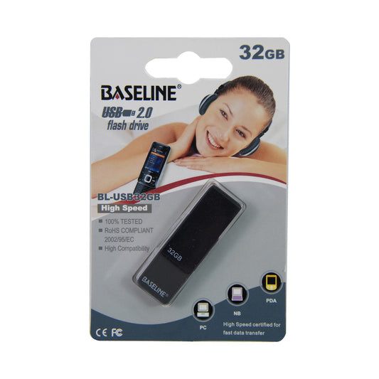 Baseline USB 32GB Flash Drive