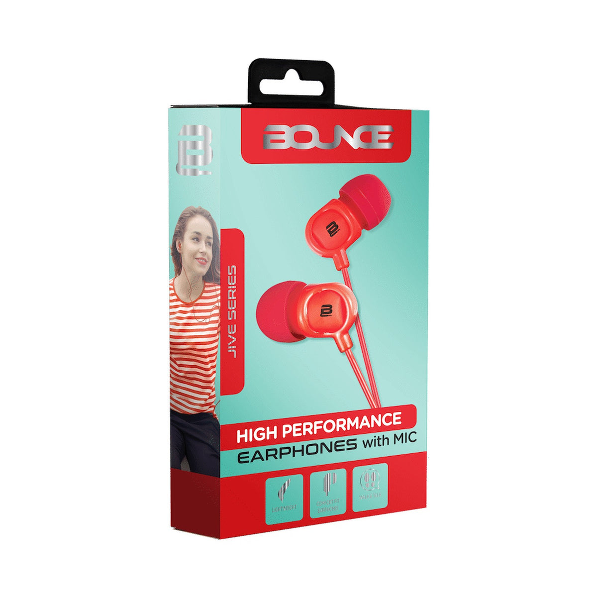Bounce Jive with Mic - Red