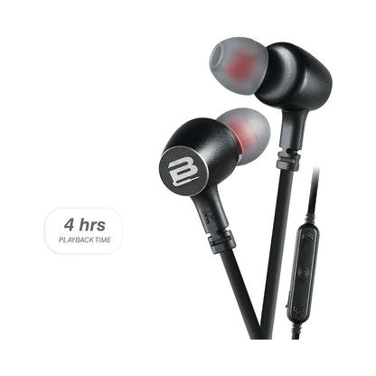 Bounce Tango Bluetooth Earphones - Black/Gunmetal