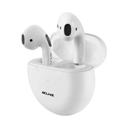 Bounce Float Series True Wireless Earphones with Charging Case - White