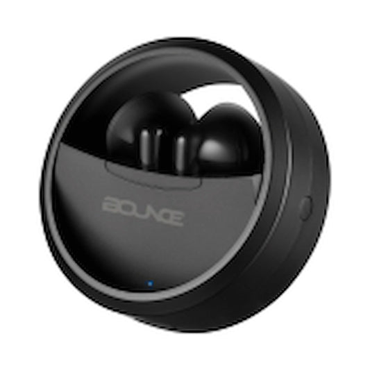Bounce Proton Series True Wireless Earphones with Charging Case - Black