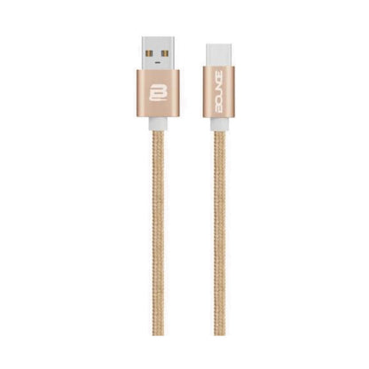 Bounce Cord Series Braided Micro USB Cable 2m - Champagne Gold