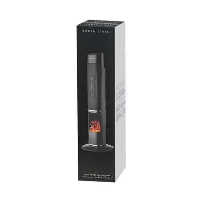 Boden Stark Fireplace Tower Heater