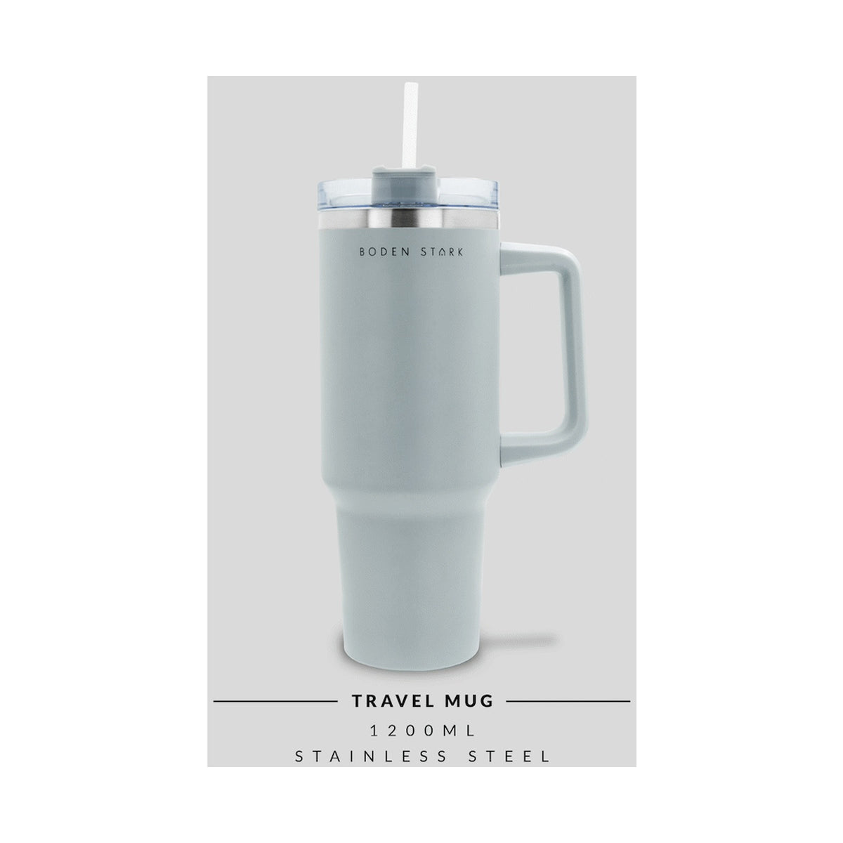 Boden Stark 1200ml Travel Mug - Grey
