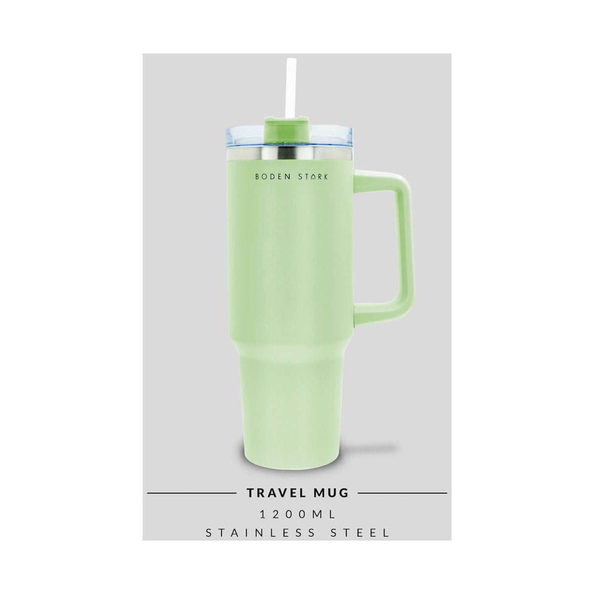 Boden Stark 1200ml Travel Mug Green