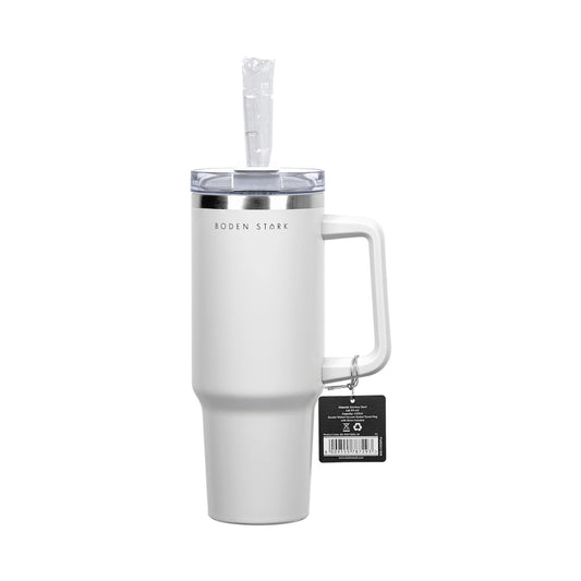Boden Stark 1200ml Travel Mug - White