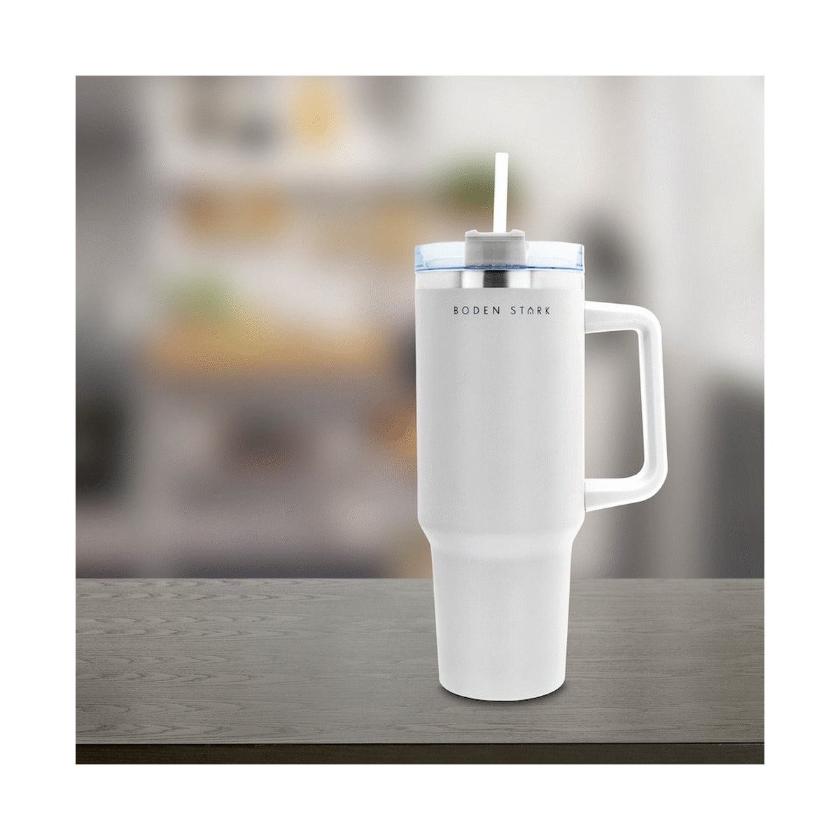 Boden Stark 1200ml Travel Mug - White