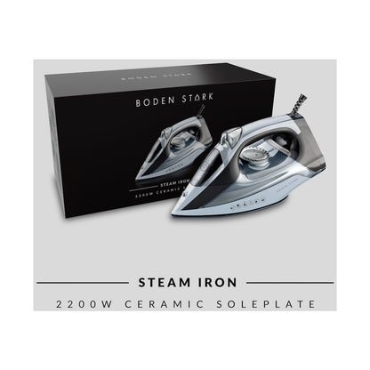 Boden Stark 2200W Ceramic Steam Iron