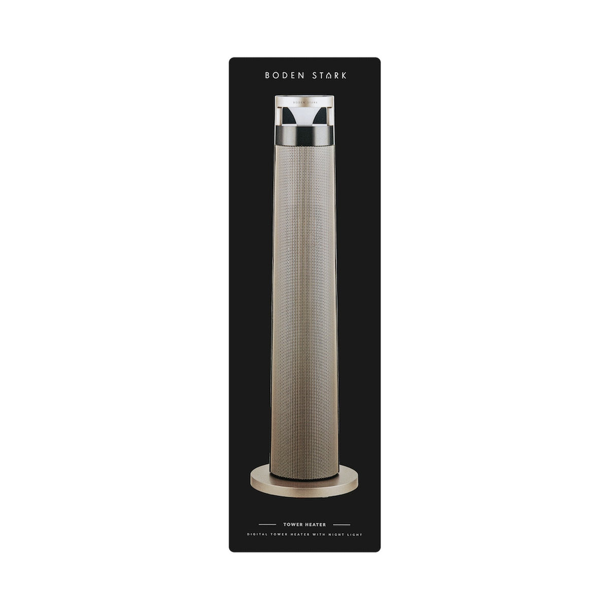 Boden Stark Tower Heater Night Light - Champagne
