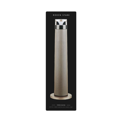 Boden Stark Tower Heater Night Light - Champagne