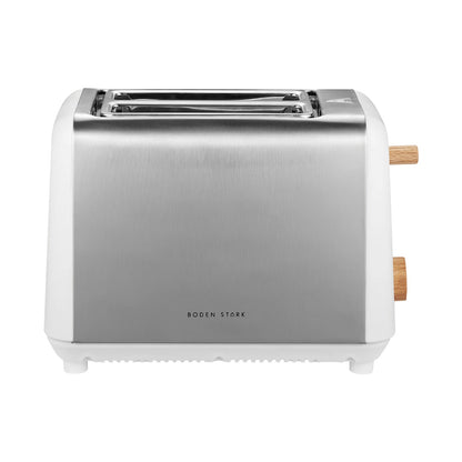 Boden Stark Anson Collection 2 Slice SS Toaster - White