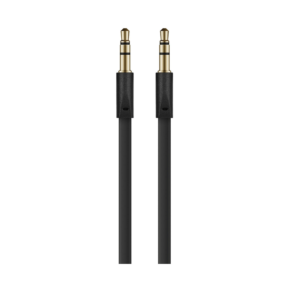 Volkano Slim Series Aux Cable 2m - Black