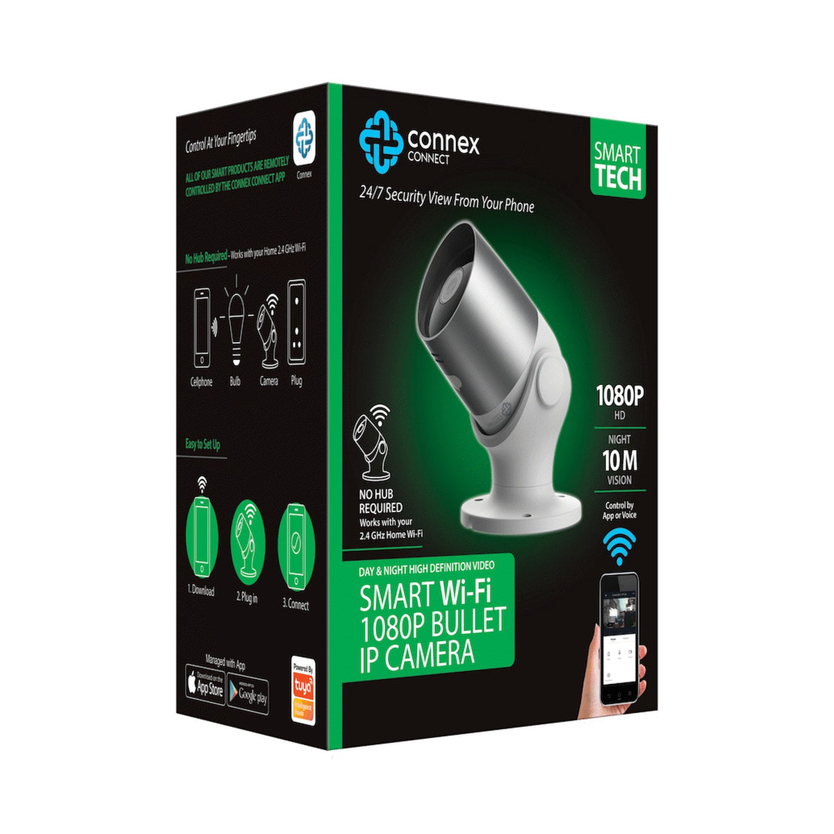 Smart Wi-Fi 1080P Bullet IP Camera - Outdoor